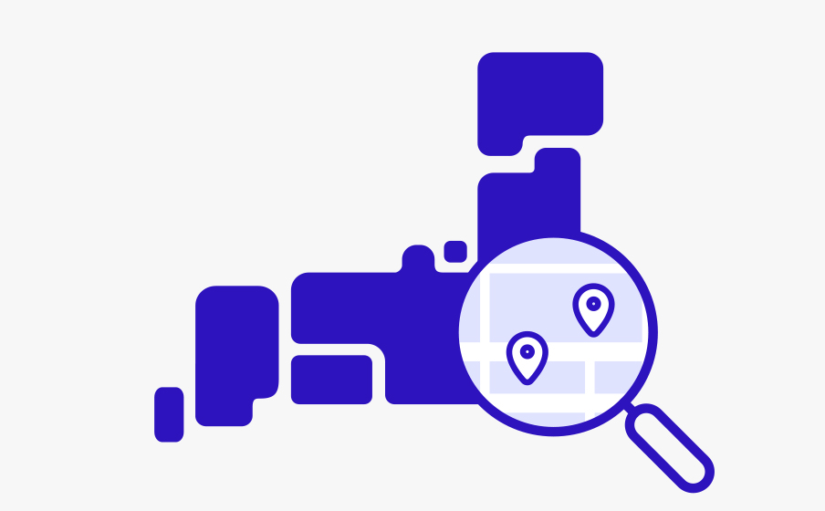 住所や郵便番号から位置情報を検索