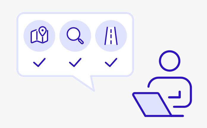 豊富な情報と正確性、常に進化する地図データベース