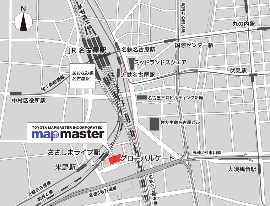 アクセス 株式会社トヨタマップマスター Toyota Mapmaster Incorporated Tmi